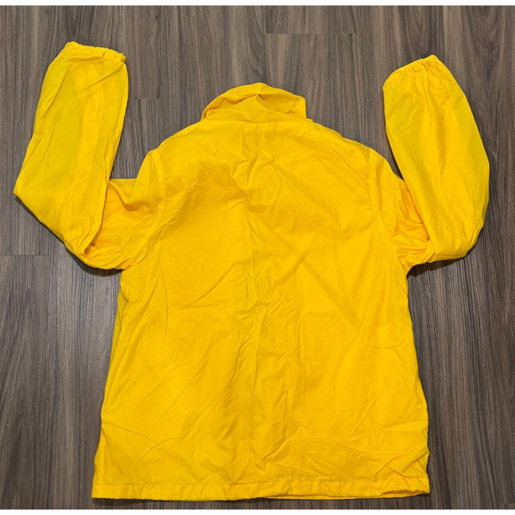 Vintage Weather Tamer Yellow Windbreaker Jacket 80's - Women's Size M - Picture 5 of 10